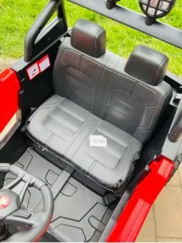 RZR Sport Jeep Red - ელექტრო მანქანა კაუჩუკის საბურავებით, 5 image