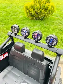 RZR Sport Jeep Red - ელექტრო მანქანა კაუჩუკის საბურავებით, 6 image