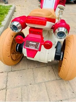 Vintage Harley Motorcycle Pink - ელექტრო მოტოციკლი, 7 image