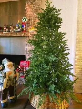 Christmas Tree Green 210 CM  PE - საახალწლო ნაძვის ხე, 100% სილიკონი