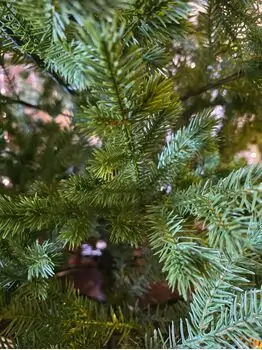 Christmas Tree Green 210 CM  PE - საახალწლო ნაძვის ხე, 100% სილიკონი, 4 image