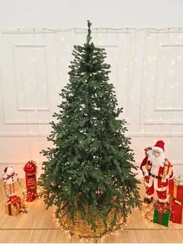 Viennese Christmas Tree Green PE 210 CM საახალწლო ნაძვის ხე 100% სილიკონი