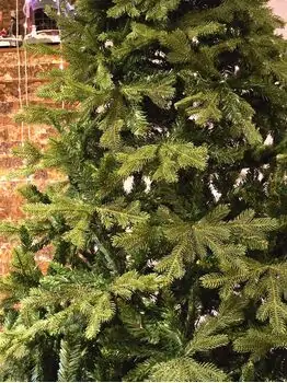 Christmas Tree PE + PVC 210 CM - საახალწლო ნაძვის ხე შერეული სილიკონის წიწვებით, 2 image