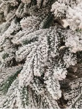 Kovalivian Snow-Covered Christmas Tree PE 230 CM ნაძვის ხე დათოვლილი ტოტებით, 100% სილიკონი, 8 image