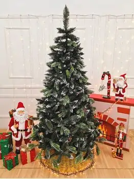 Diamond Christmas Tree PVC+PE 220 CM - საახალწლო ნაძვის ხე შერეული სილიკონის წიწვებით, 4 image