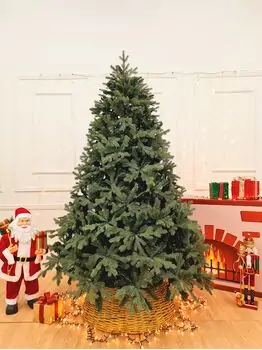 Christmas Tree PE + PVC 210 CM Green - საახალწლო ნაძვის ხე შერეული სილიკონის წიწვებით
