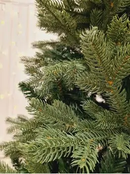 Christmas Tree PE + PVC 210 CM Green - საახალწლო ნაძვის ხე შერეული სილიკონის წიწვებით, 5 image