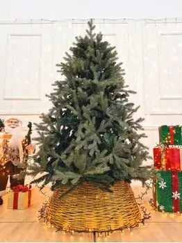 Christmas Tree PE + PVC 150 CM Green - საახალწლო ნაძვის ხე შერეული სილიკონის წიწვებით, 7 image