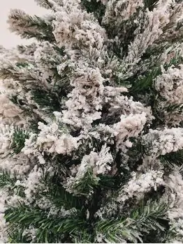 Christmas Tree PVC 240 CM Snow-Covered  - დათოვლილი ნაძვის ხე, 6 image