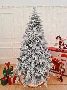 Viennese Snow-Covered Christmas Tree PE 210 CM  დათოვლილი ნაძვის ხე 100% სილიკონი, 2 image