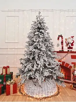 Viennese Snow-Covered Christmas Tree PE 180CM ნაძვის ხე დათოვლილი 100% სილიკონი