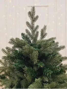Christmas Tree PE + PVC 150 CM Green - საახალწლო ნაძვის ხე შერეული სილიკონის წიწვებით, 2 image