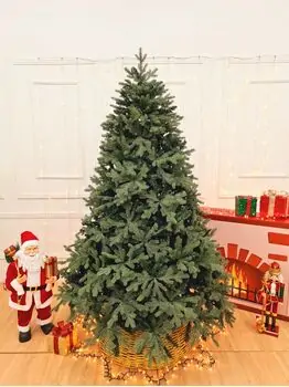 Christmas Tree PE + PVC 210 CM Green - საახალწლო ნაძვის ხე შერეული სილიკონის წიწვებით, 2 image