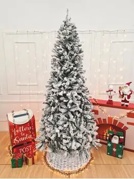 Christmas Tree PVC 240 CM Snow-Covered  - დათოვლილი ნაძვის ხე