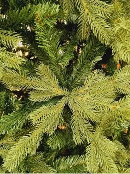 Christmas Tree PE + PVC 210 CM Green - საახალწლო ნაძვის ხე შერეული სილიკონის წიწვებით, 3 image