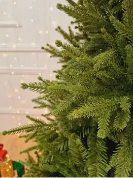 Christmas Tree 180 CM PE + PVC Light Green - საახალწლო ნაძვის ხე შერეული სილიკონის წიწვებით, 7 image