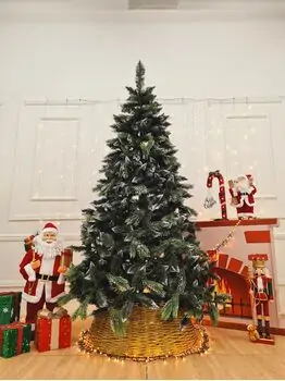 Diamond Christmas Tree PVC+PE 220 CM - საახალწლო ნაძვის ხე შერეული სილიკონის წიწვებით, 8 image