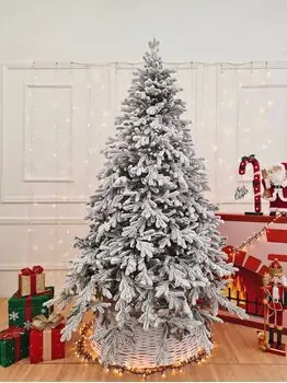 Viennese Snow-Covered Christmas Tree PE 210 CM  დათოვლილი ნაძვის ხე 100% სილიკონი