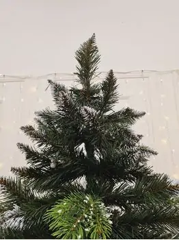 Diamond Christmas Tree 200 CM PVC+PE - საახალწლო ნაძვის ხე შერეული სილიკონის წიწვებით, 2 image