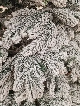 Kovalivian Snow-Covered Christmas Tree PE 230 CM ნაძვის ხე დათოვლილი ტოტებით, 100% სილიკონი, 3 image