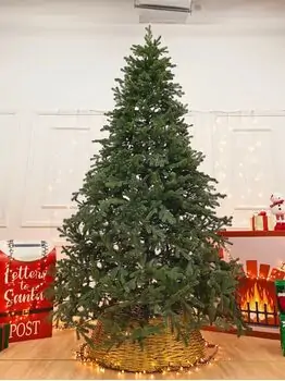 Viennese Christmas Tree Green PE 250 CM საახალწლო ნაძვის ხე 100% სილიკონი, 8 image