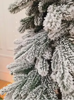 Kovalivian Snow-Covered Christmas Tree PE 230 CM ნაძვის ხე დათოვლილი ტოტებით, 100% სილიკონი, 9 image