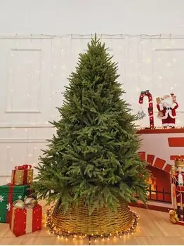Christmas Tree 180 CM PE + PVC Light Green - საახალწლო ნაძვის ხე შერეული სილიკონის წიწვებით, 8 image