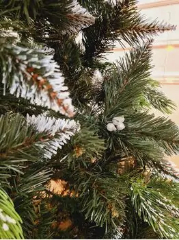 Diamond Christmas Tree 200 CM PVC+PE - საახალწლო ნაძვის ხე შერეული სილიკონის წიწვებით, 5 image