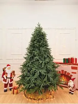 Christmas Tree PE + PVC 210 CM - საახალწლო ნაძვის ხე შერეული სილიკონის წიწვებით, 2 image