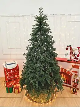 Viennese Christmas Tree Green PE 230 CM საახალწლო ნაძვის ხე 100% სილიკონი, 4 image