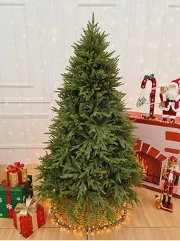 Christmas Tree 180 CM PE + PVC Light Green - საახალწლო ნაძვის ხე შერეული სილიკონის წიწვებით, 4 image