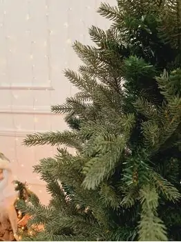Christmas Tree PE + PVC 150 CM Green - საახალწლო ნაძვის ხე შერეული სილიკონის წიწვებით, 3 image