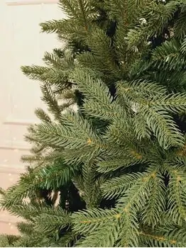 Christmas Tree PE + PVC 210 CM Green - საახალწლო ნაძვის ხე შერეული სილიკონის წიწვებით, 4 image