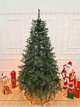 Viennese Christmas Tree Green PE 210 CM საახალწლო ნაძვის ხე 100% სილიკონი