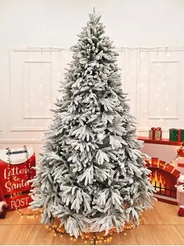 Snow-Covered Christmas Tree PE 240 CM - დათოვლილი ნაძვის ხე 100 % სილიკონი