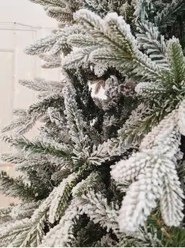 Christmas Tree PE+PVC 270 CM Snow-Covered  - დათოვლილი ნაძვის ხე შერეული სილიკონის წიწვებით, 5 image