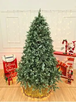 Holandiia Christmas Tree With Blue Tips PE 210 CM საახალწლო ნაძვის ხე, 100% სილიკონი