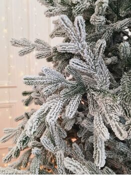 Viennese Snow-Covered Christmas Tree PE 250 CM  დათოვლილი ნაძვის ხე 100% სილიკონი, 4 image
