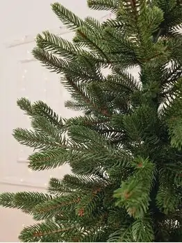 Viennese Christmas Tree Green PE 180CM საახალწლო ნაძვის ხე 100% სილიკონი, 6 image