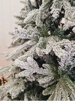 Christmas Tree PE+PVC 270 CM Snow-Covered  - დათოვლილი ნაძვის ხე შერეული სილიკონის წიწვებით, 2 image