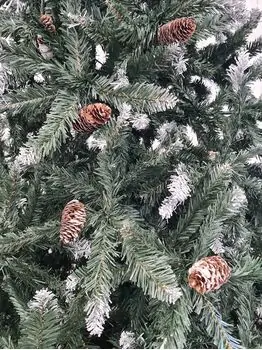 Christmas Tree With Pine Cones საახალწლო ნაძვის ხე გირჩებით 300 სმ, 4 image