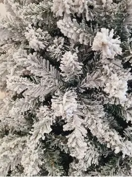 Snow-Covered Christmas Tree საახალწლო ნაძვის ხე დათოვლილი ტოტებით 210 სმ, 3 image