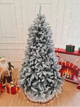 Snow-Covered Christmas Tree საახალწლო ნაძვის ხე დათოვლილი ტოტებით 180 სმ, 4 image
