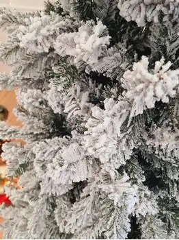 Snow-Covered Christmas Tree საახალწლო ნაძვის ხე დათოვლილი ტოტებით 180 სმ, 3 image