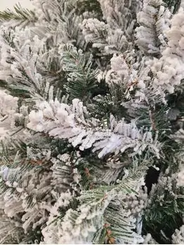 Snow-Covered Christmas Tree საახალწლო ნაძვის ხე დათოვლილი ტოტებით 210 სმ, 6 image
