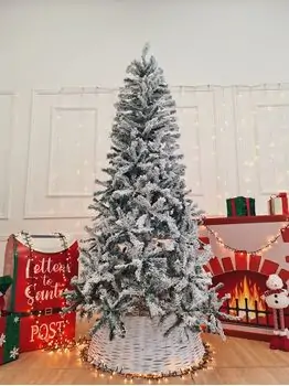 Snow-Covered Christmas Tree PVC 210 CM - დათოვლილი ნაძვის ხე, 7 image