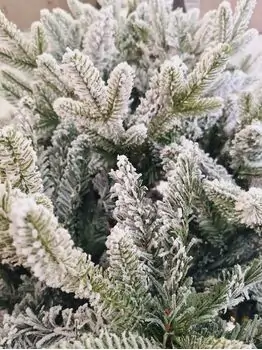 Christmas Tree PE+PVC 270 CM Snow-Covered  - დათოვლილი ნაძვის ხე შერეული სილიკონის წიწვებით, 4 image