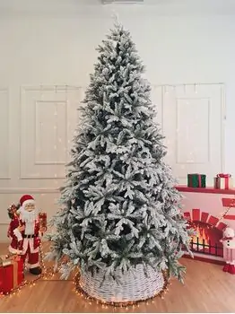 Christmas Tree PE+PVC 270 CM Snow-Covered  - დათოვლილი ნაძვის ხე შერეული სილიკონის წიწვებით