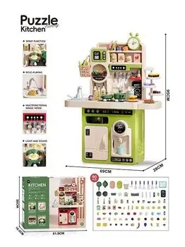 Funny Kitchen With Spray Green - სათამაშო სამზარეულო, 3 image