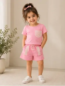 Rosy Lace 2 In 1 Set - საბავშვო ორეული, 2 image
